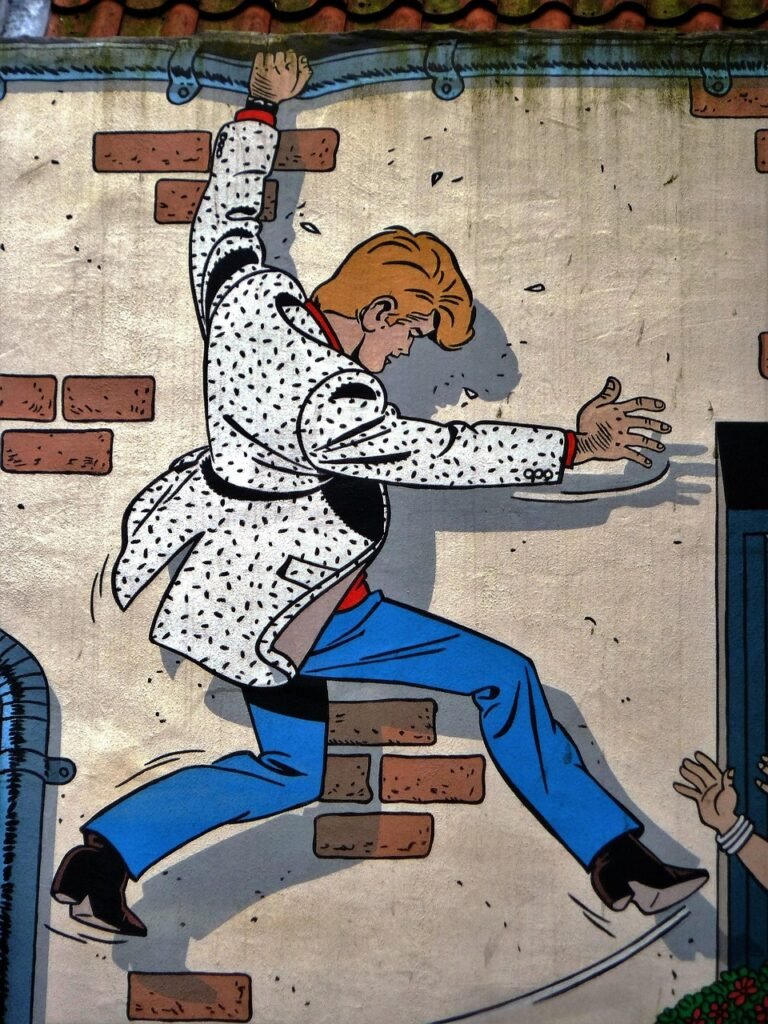 cartoon drawing, mural, brussels, balance, gutter, movement, fall, to hold, street art, cartoon character, brussels, brussels, brussels, balance, street art, street art, street art, street art, street art